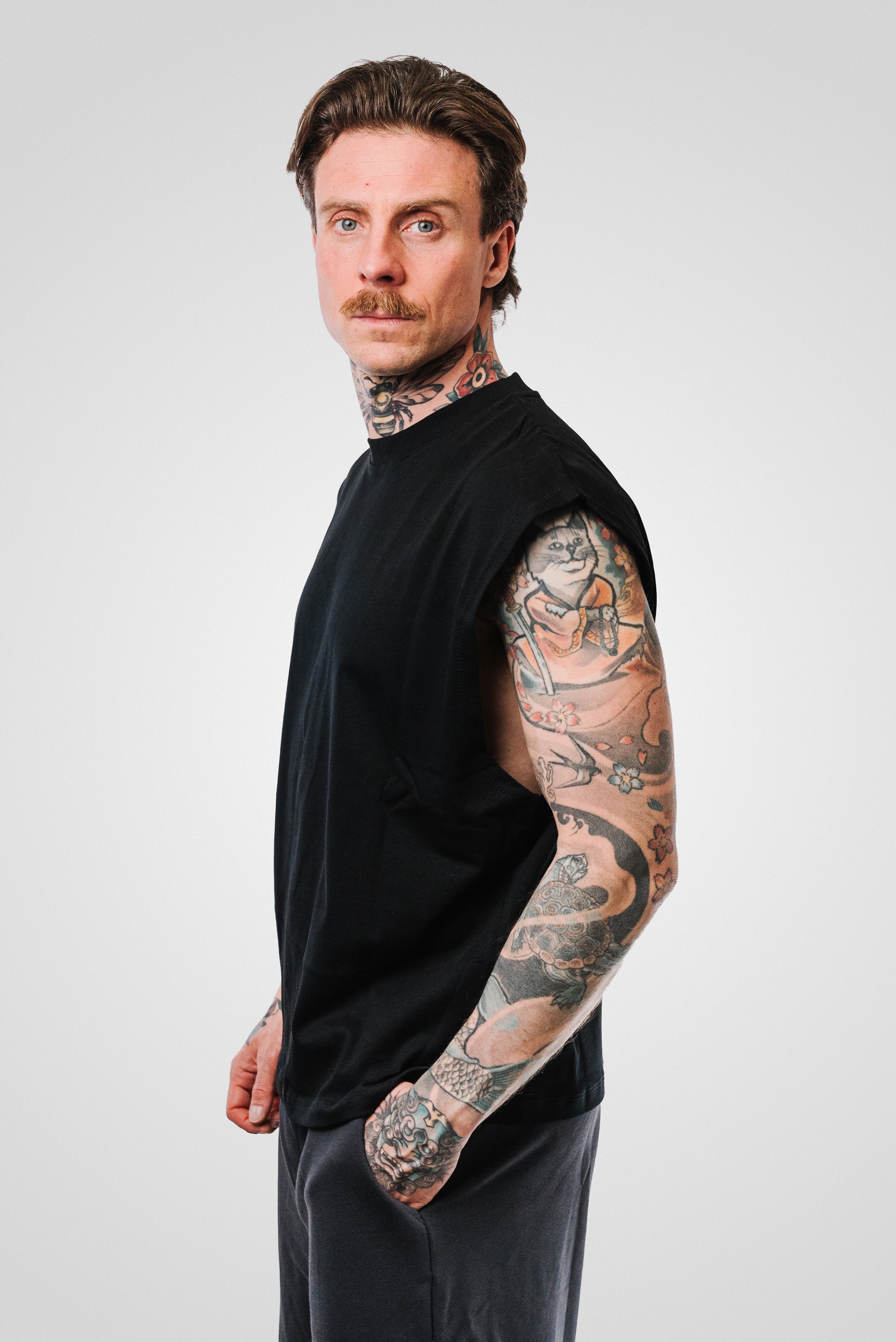 COME TI SOFFRO UNDERSHIRT TEE BLACK - Replacement Brand