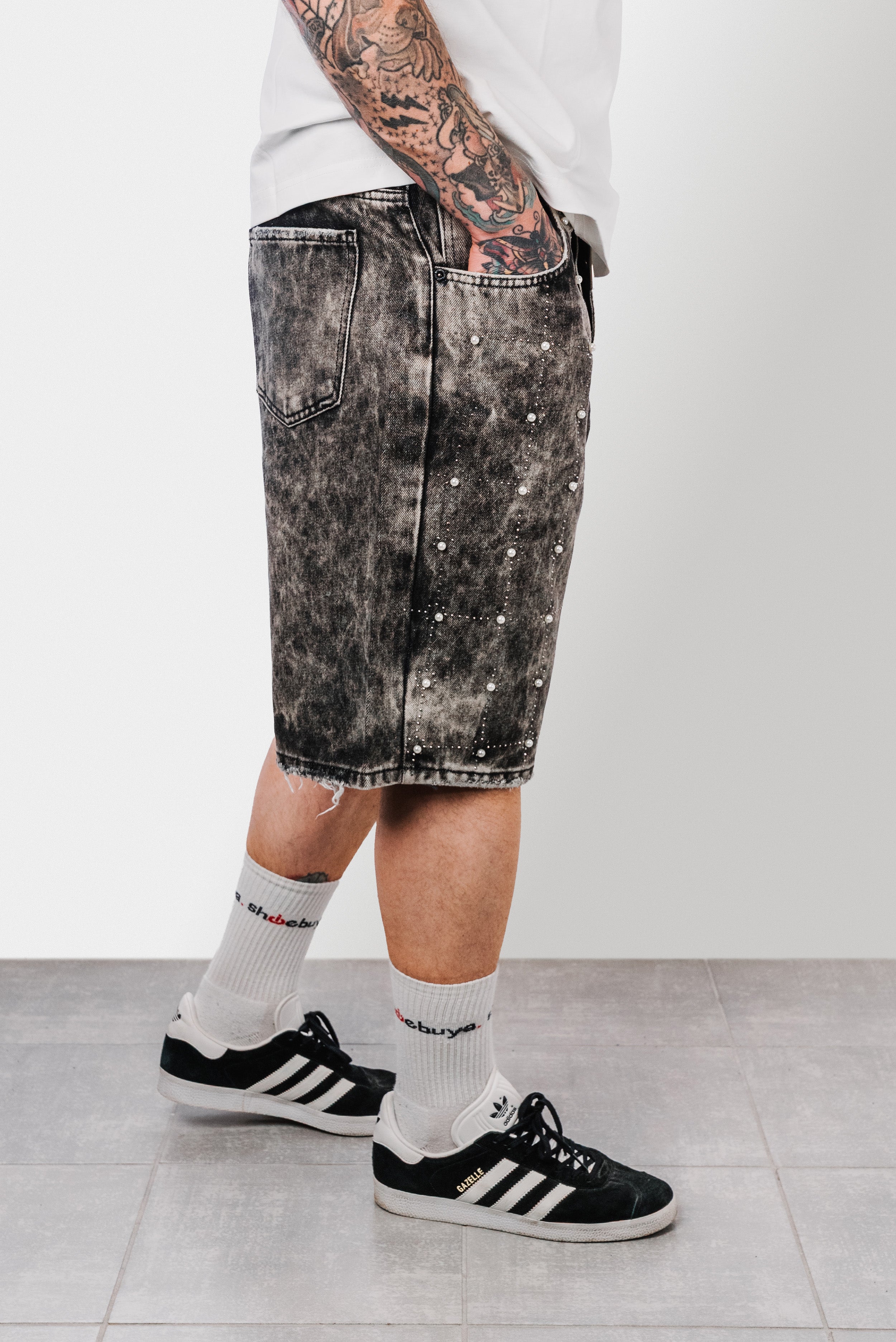 BAGGY CR CROSS BLACK SHORTS