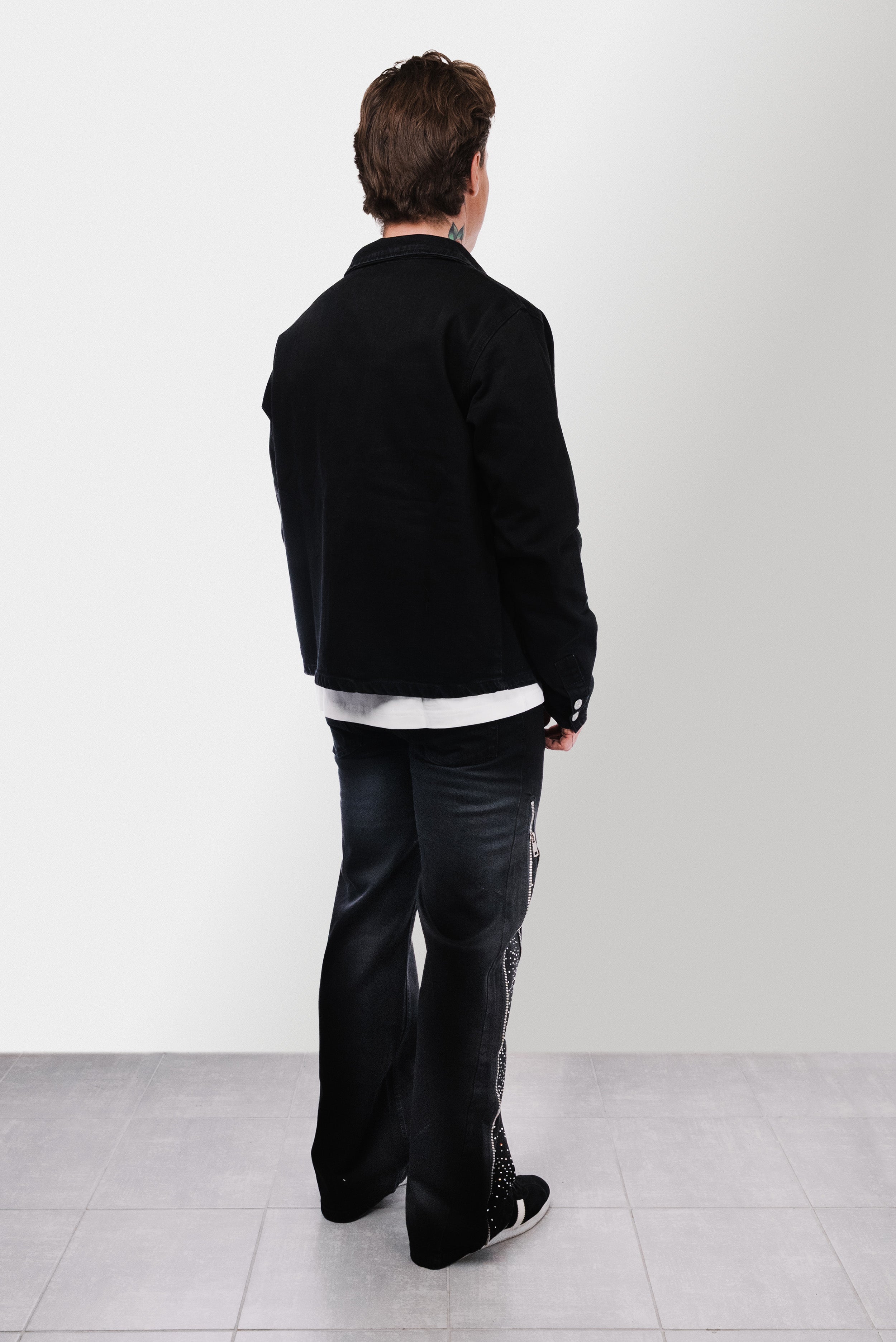 BLACK NIGHT GLITTER TRACKSUIT - Replacement Brand