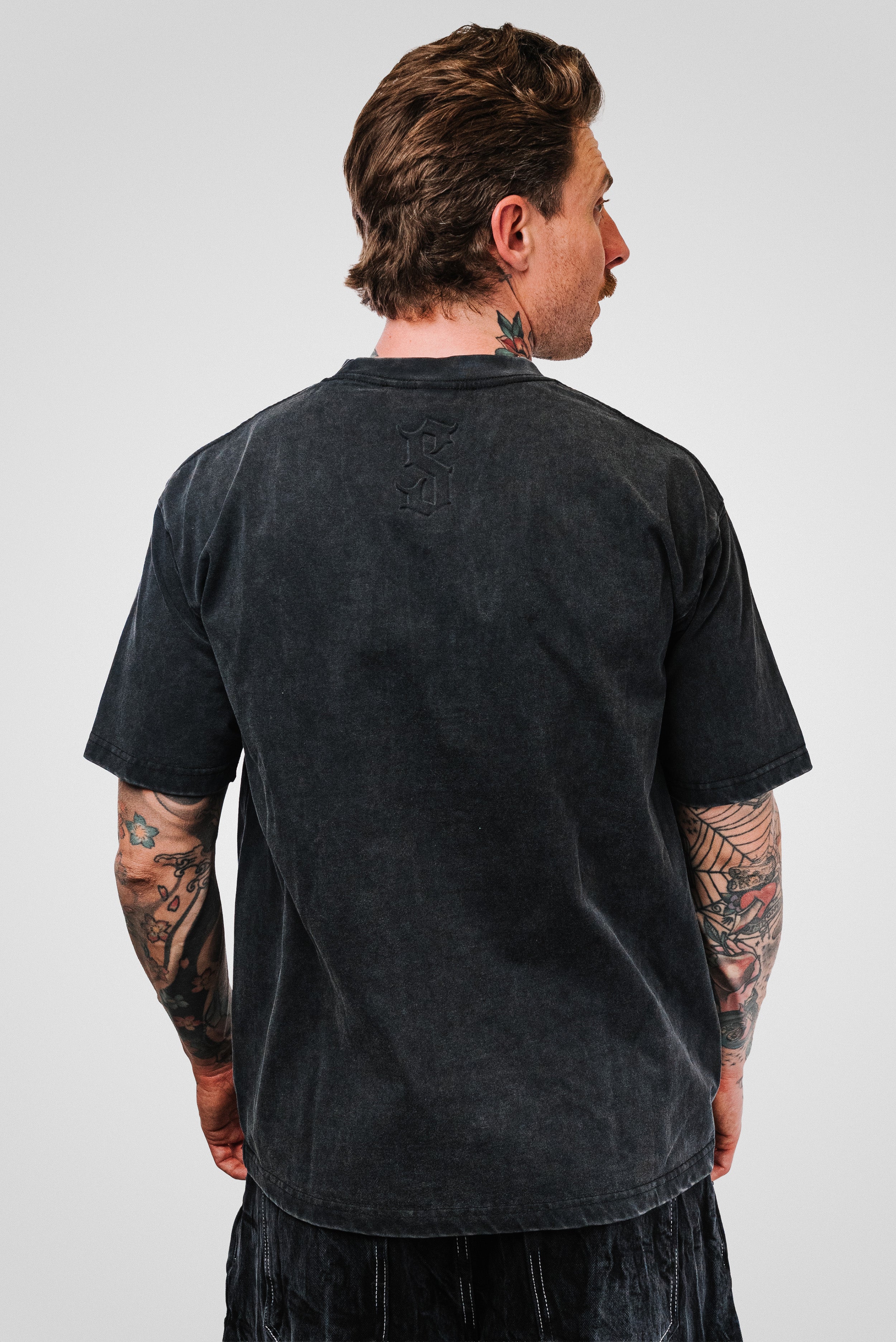 LOGO DARK GREY TEE - Signs Brand