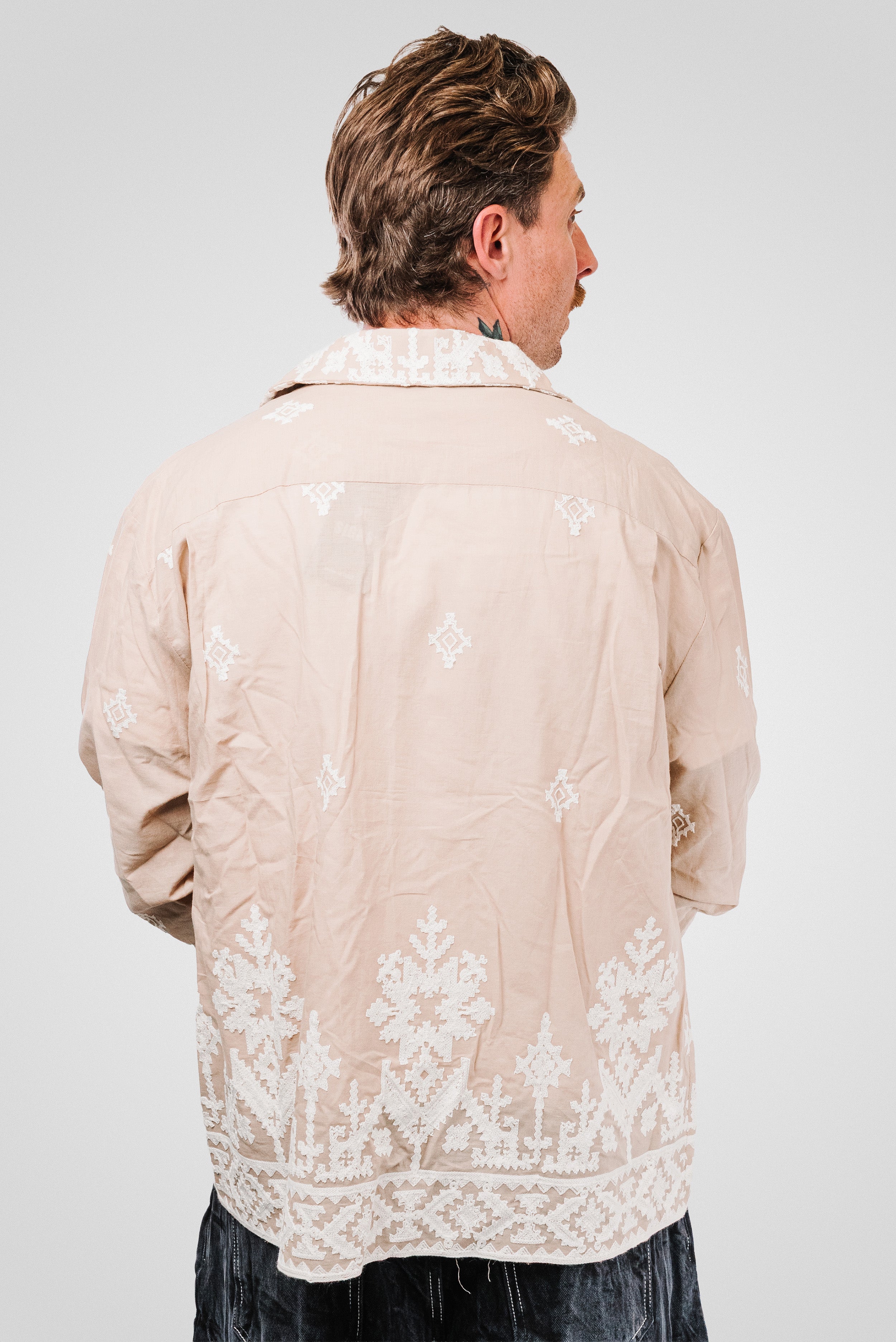 SANGALLO BEIGE SHIRT - Signs Brand