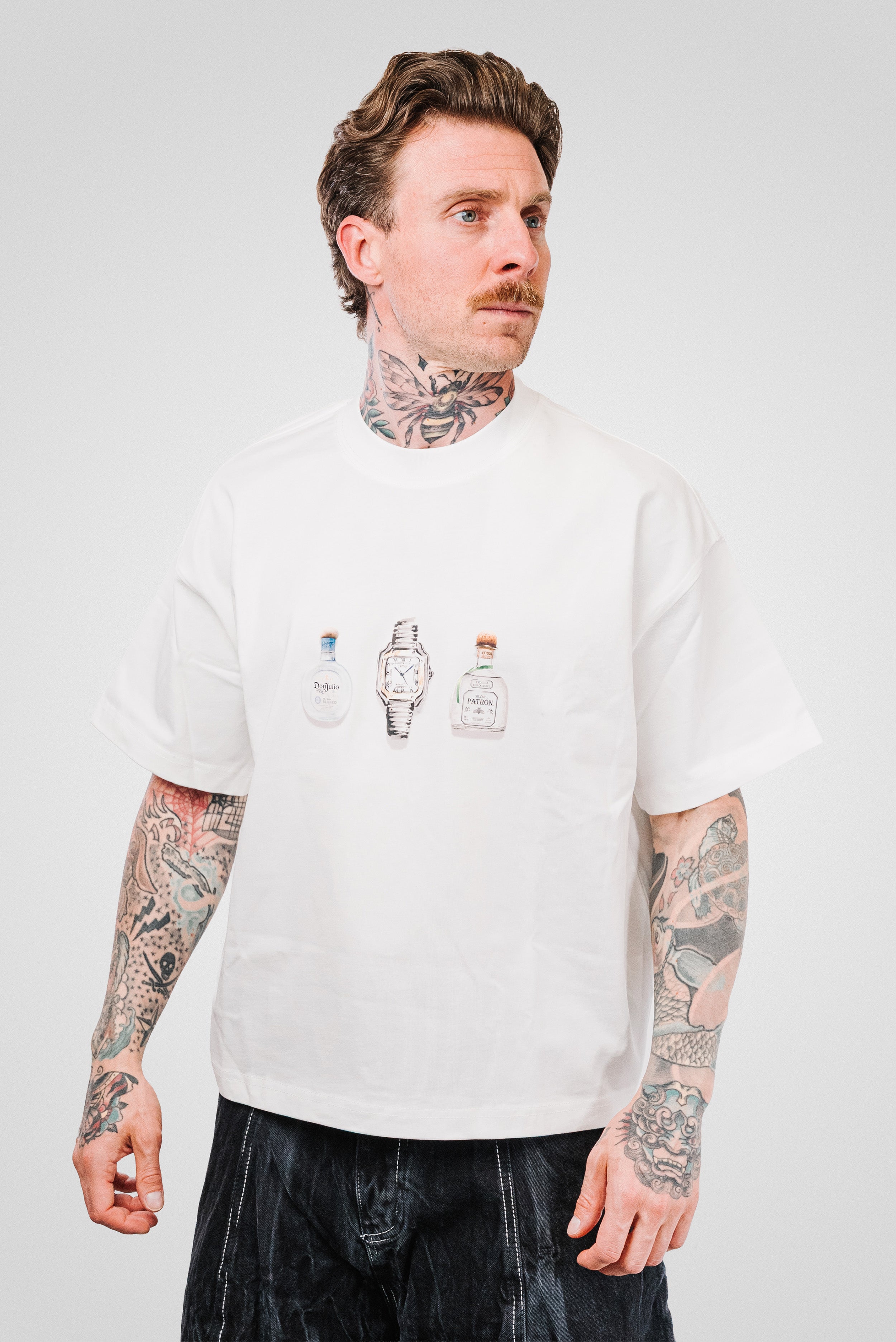 DON JULIO WHITE TEE - Hangover Brand