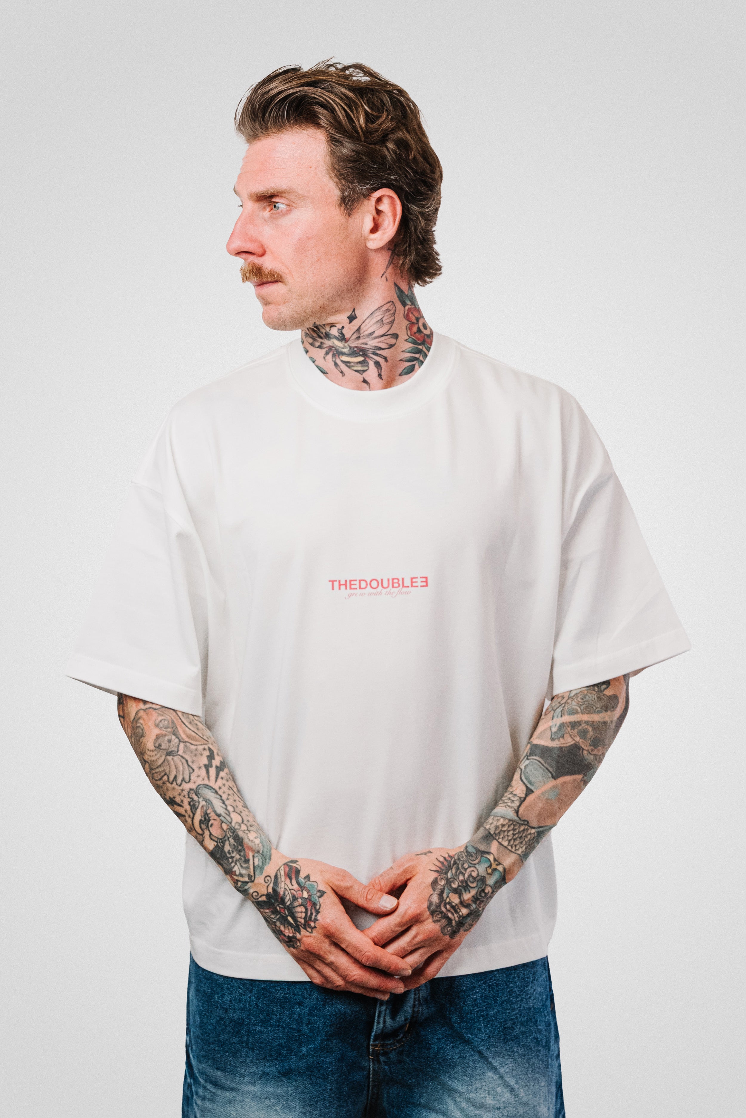 MY CRUSHES BOXY TEE WHITE - TheDoubleE