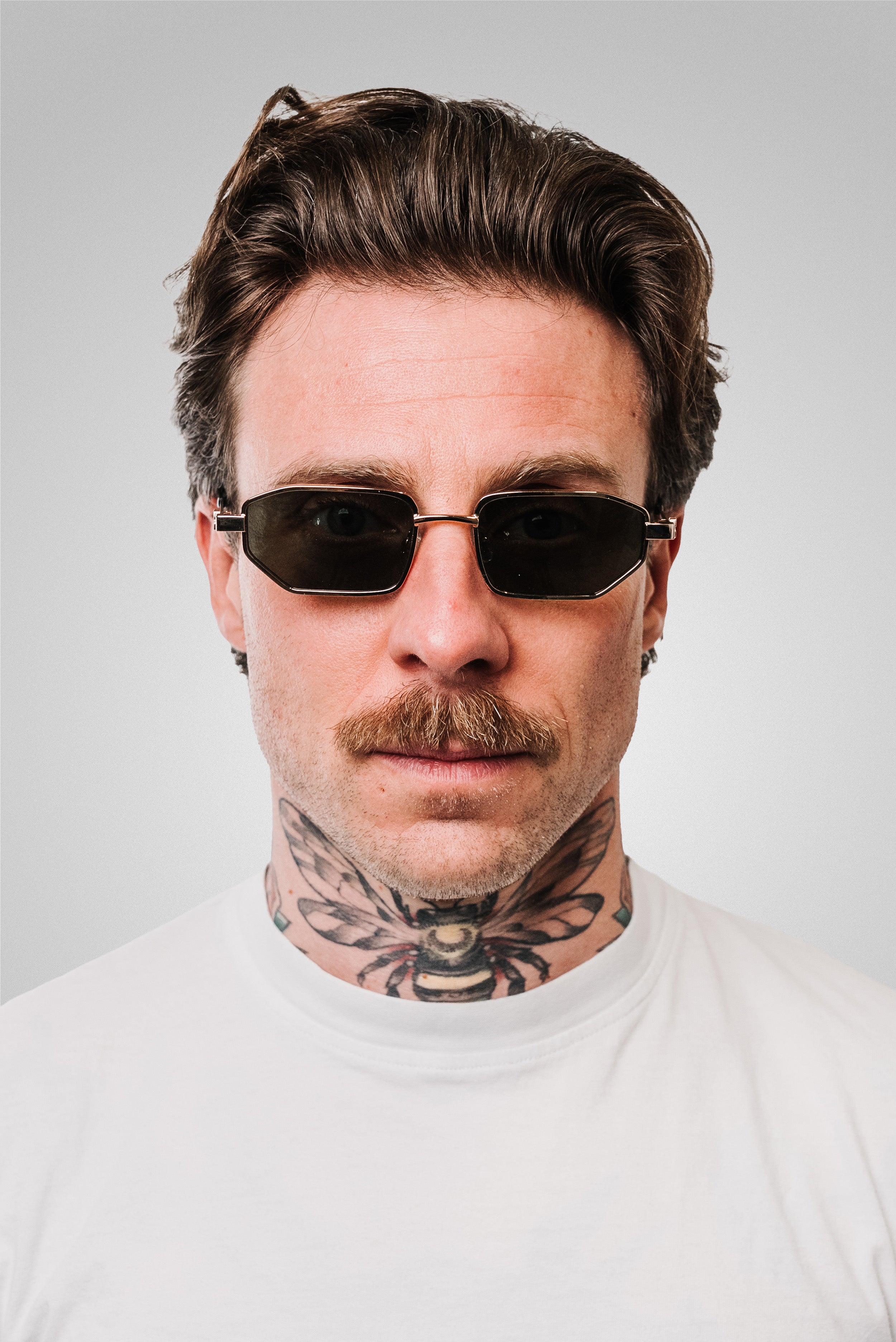 OFF WHITE SUNGLASSES GOLD/BLACK