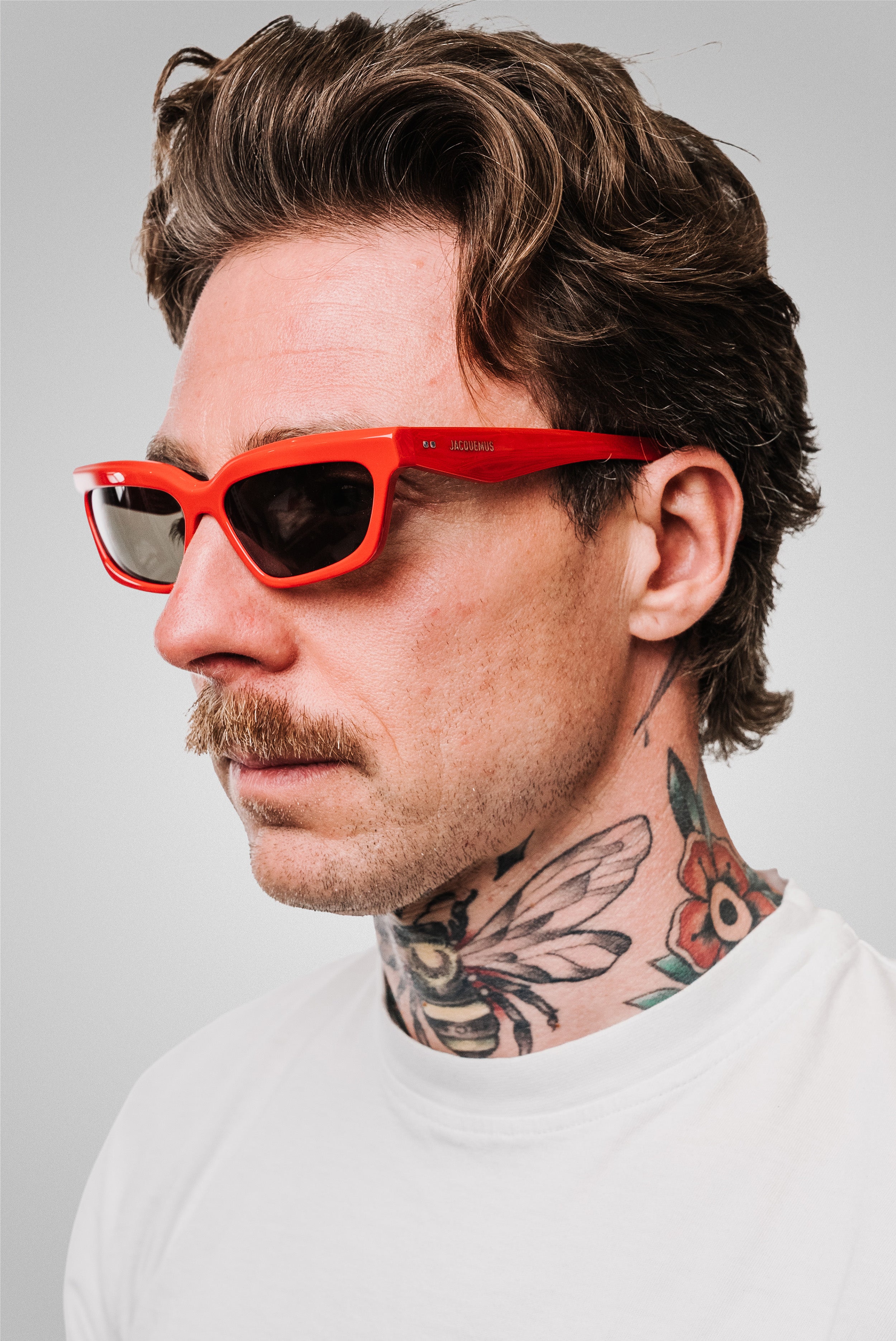 JACQUEMUS SUNGLASSES STYLE JAC62 RED