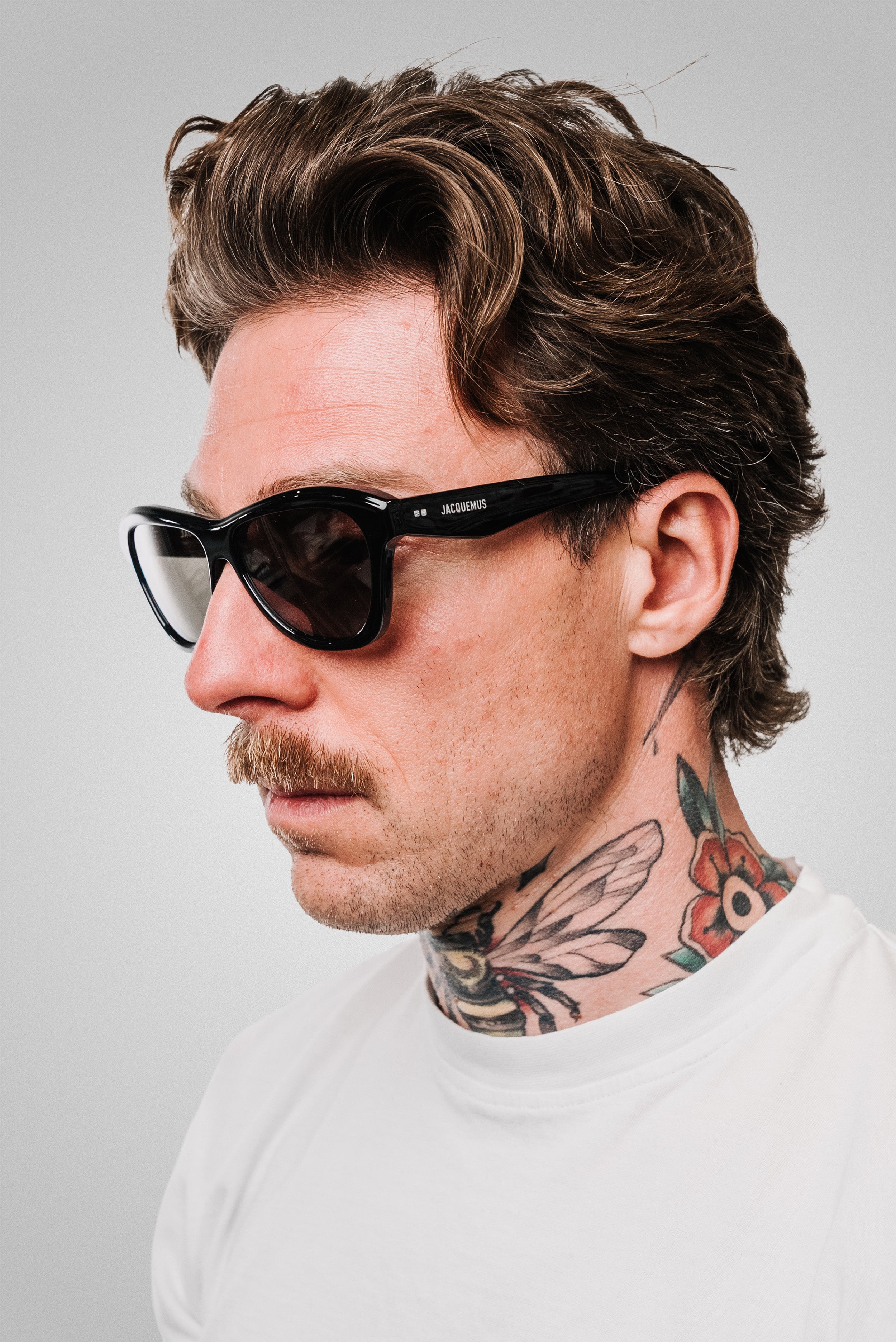 JACQUEMUS SUNGLASSES STYLE THE PALMIER BLACK