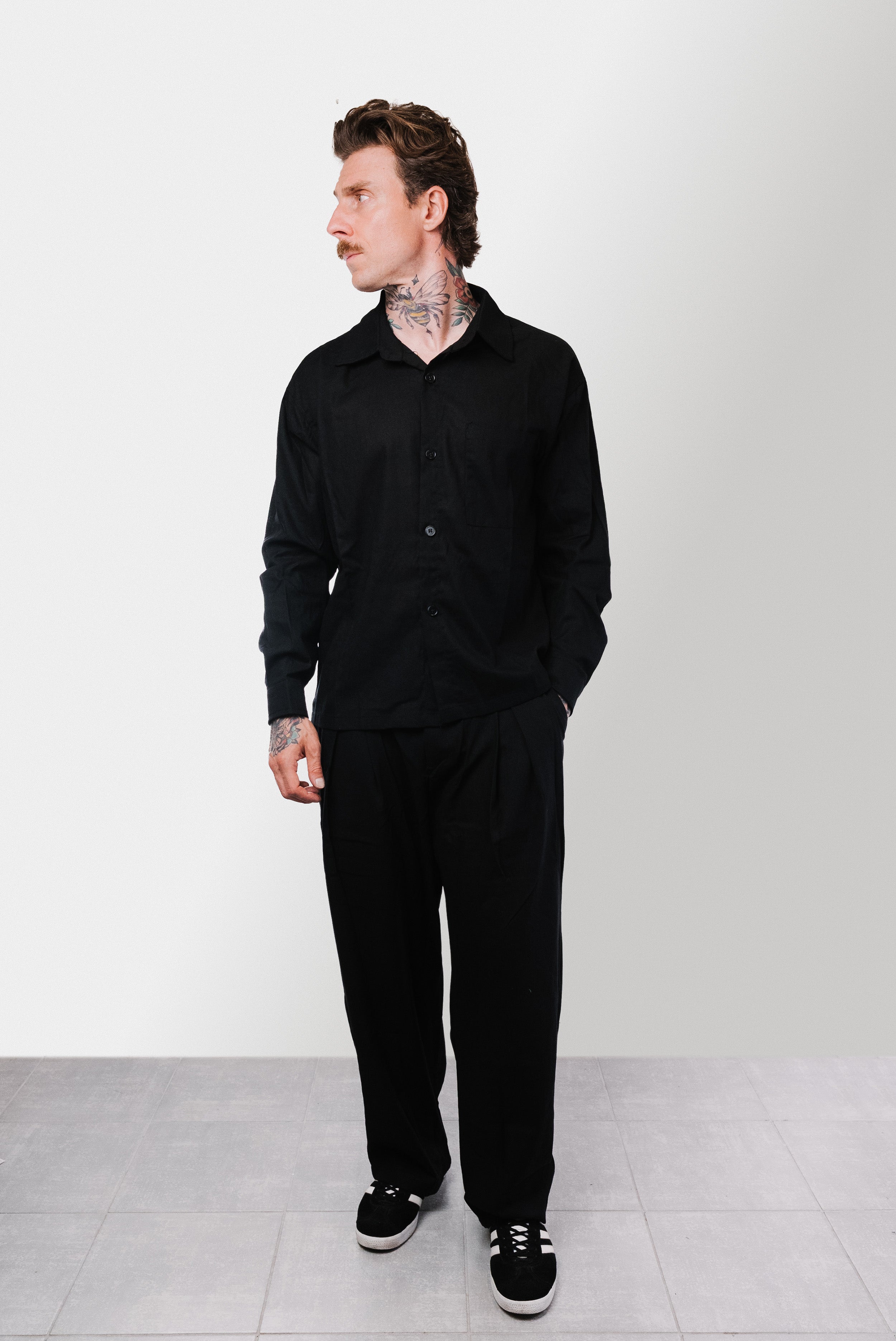 PINCES SUMMER BLACK SUIT - Replacement Brand