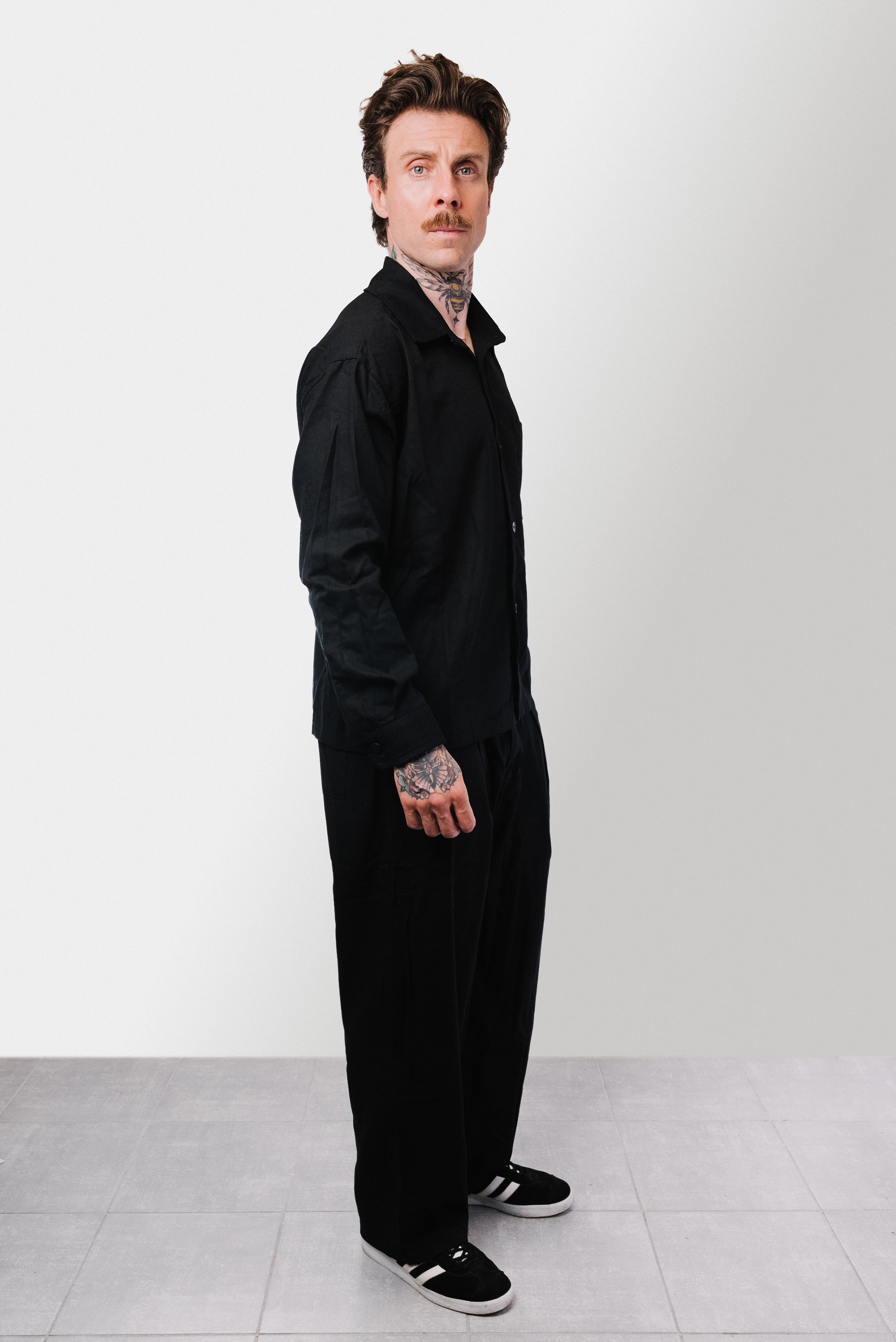 PINCES SUMMER BLACK SUIT - Replacement Brand