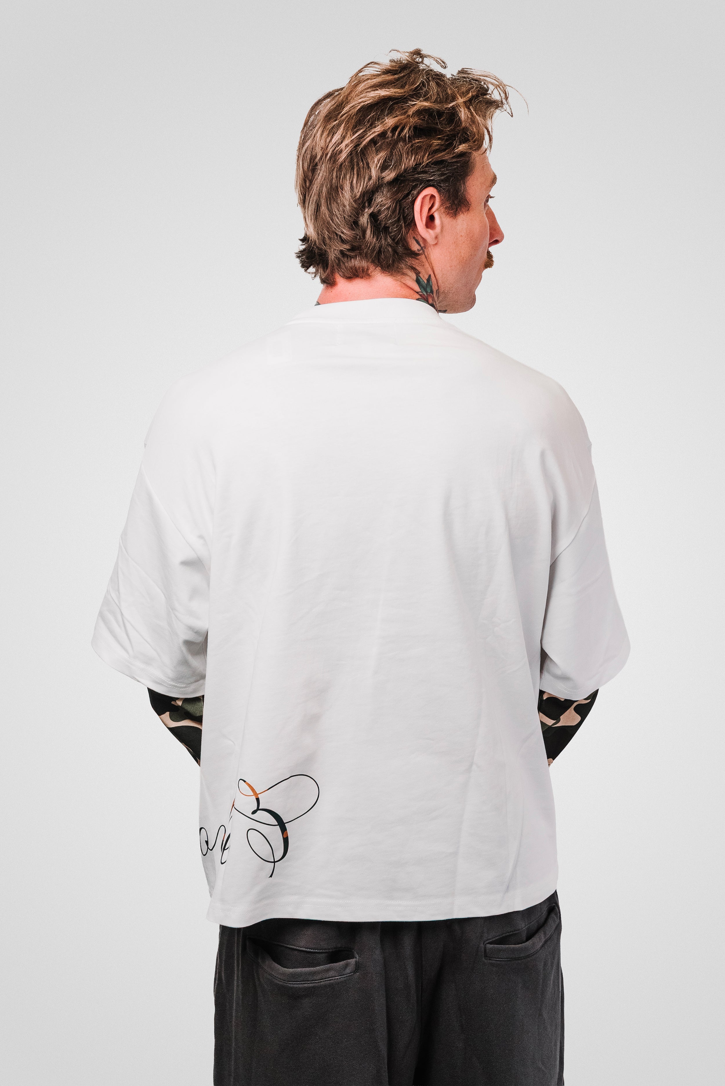 DOUBLE SLEEVE CAMO BOXY LONGSLEEVE - TheDoubleE