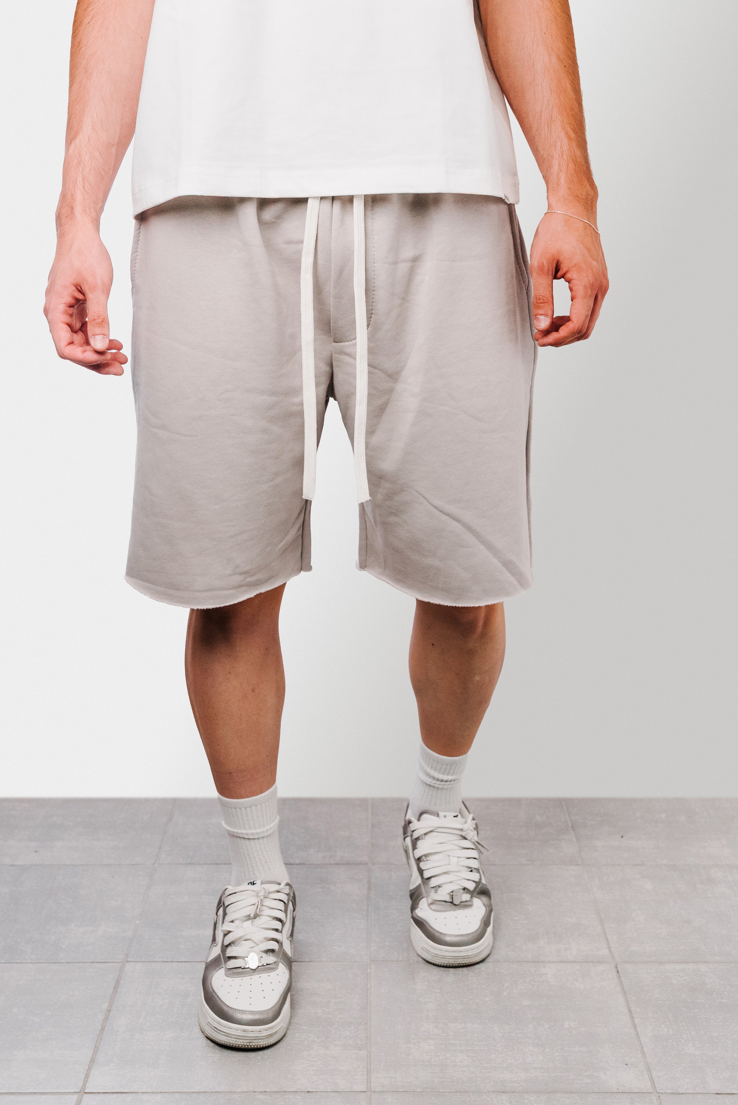 THECUTS COTTON SHORTS LIGHT GREY - Replacement Brand