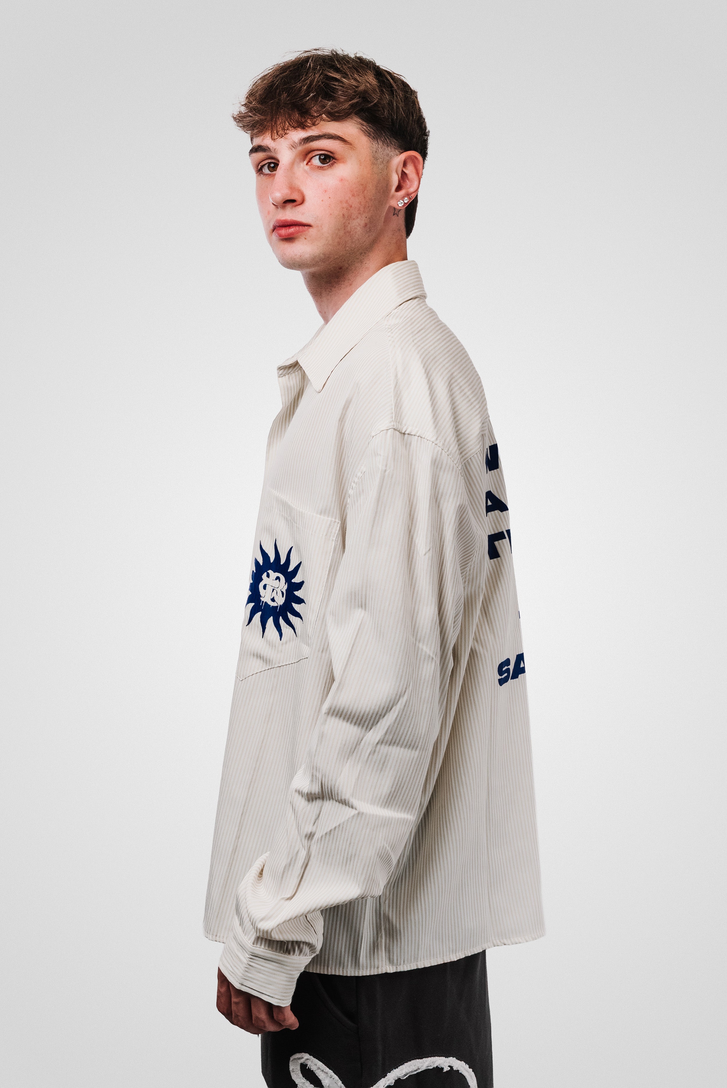 GOOD BOY DINNER CREAM SHIRT - Butish Brand