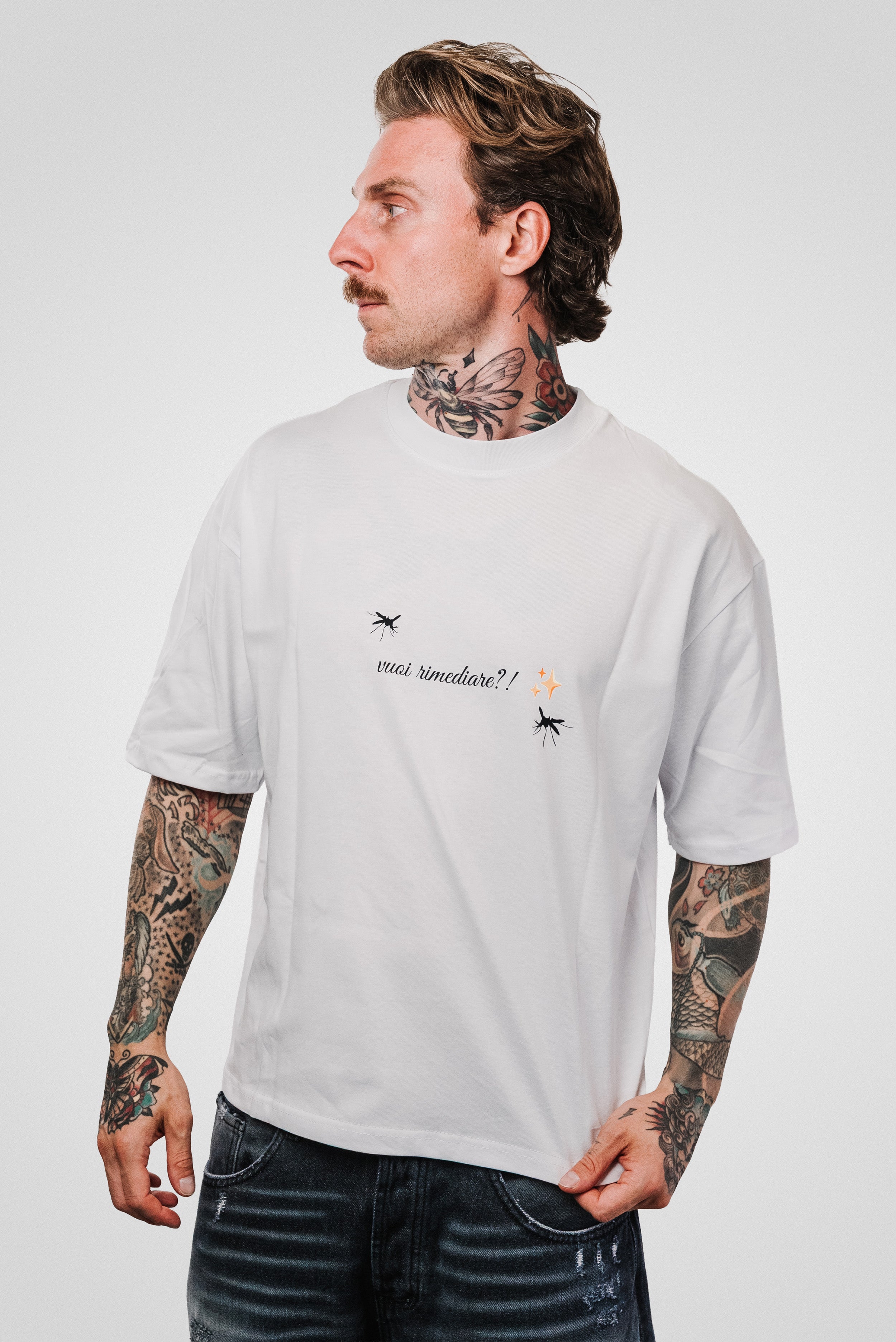 ZANZARE TEE BLACK - Replacement Brand