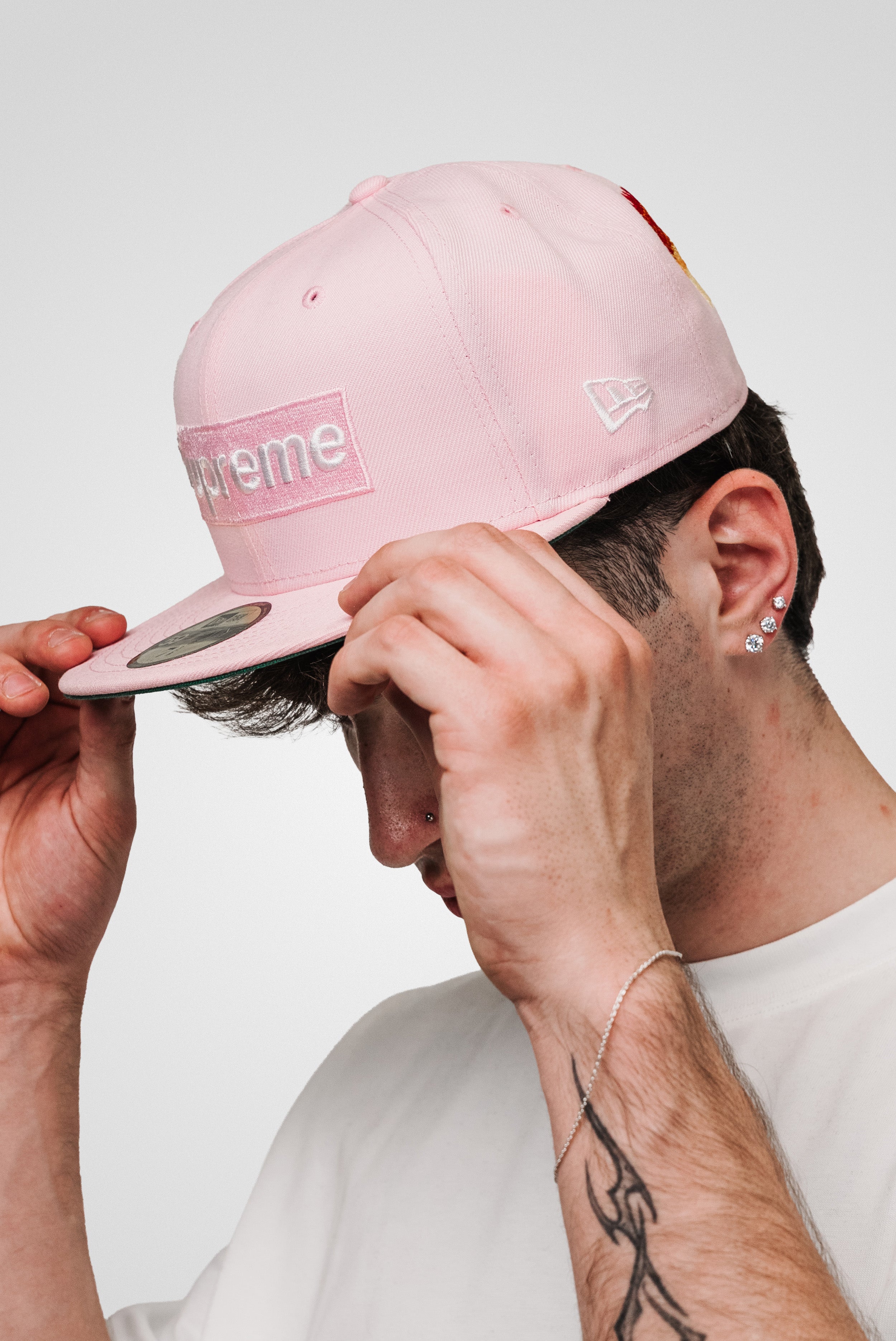 SUPREME BOX LOGO CAP AMERICAN RDNY PATCH