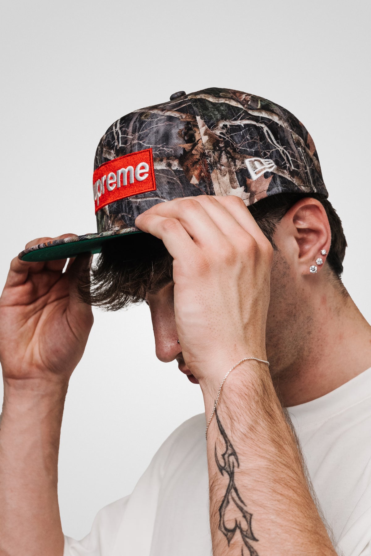 SUPREME BOX LOGO CAP AMERICAN RDNY PATCH