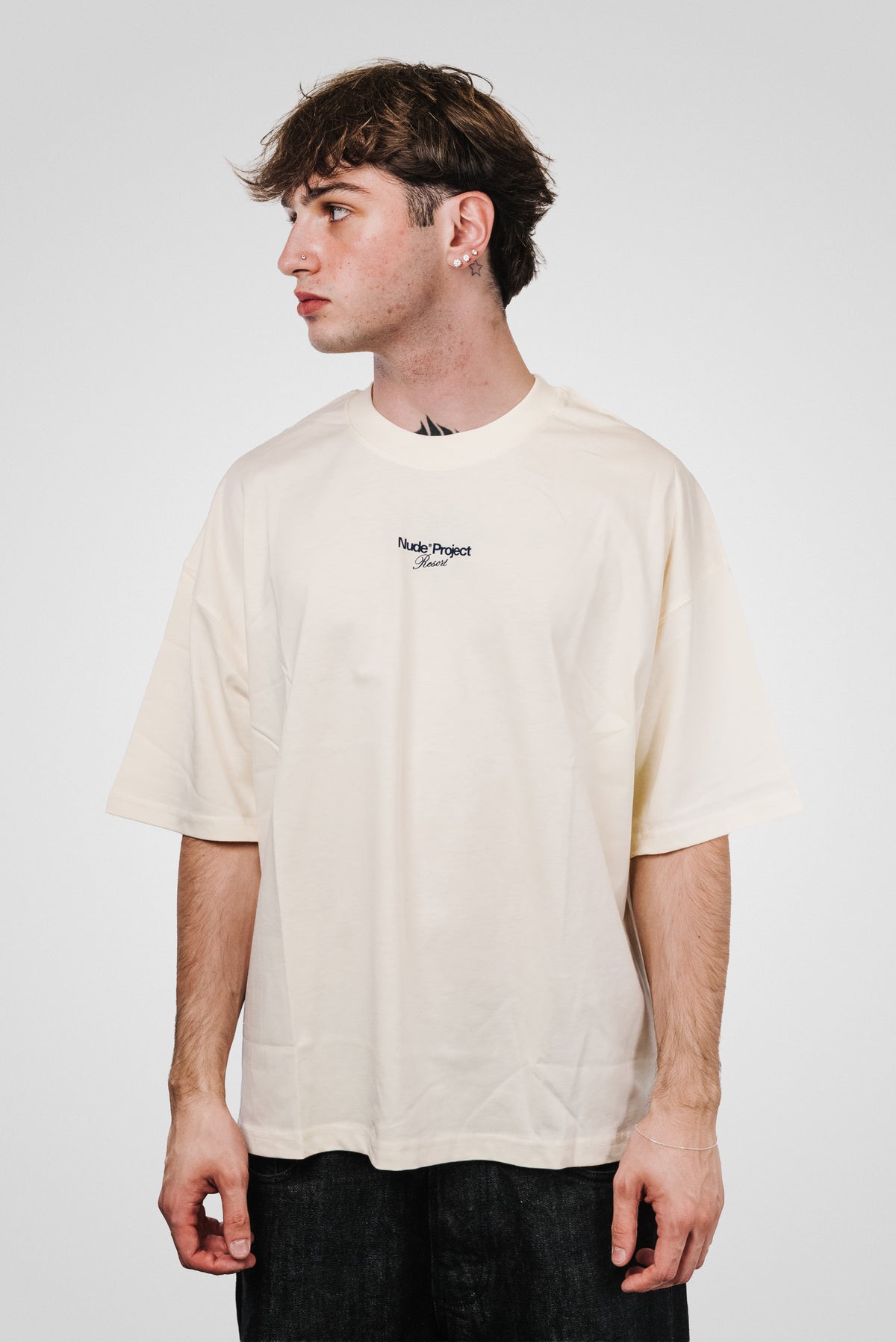 ZODIAC TEE MARSHMALLOW - NUDE PROJECT