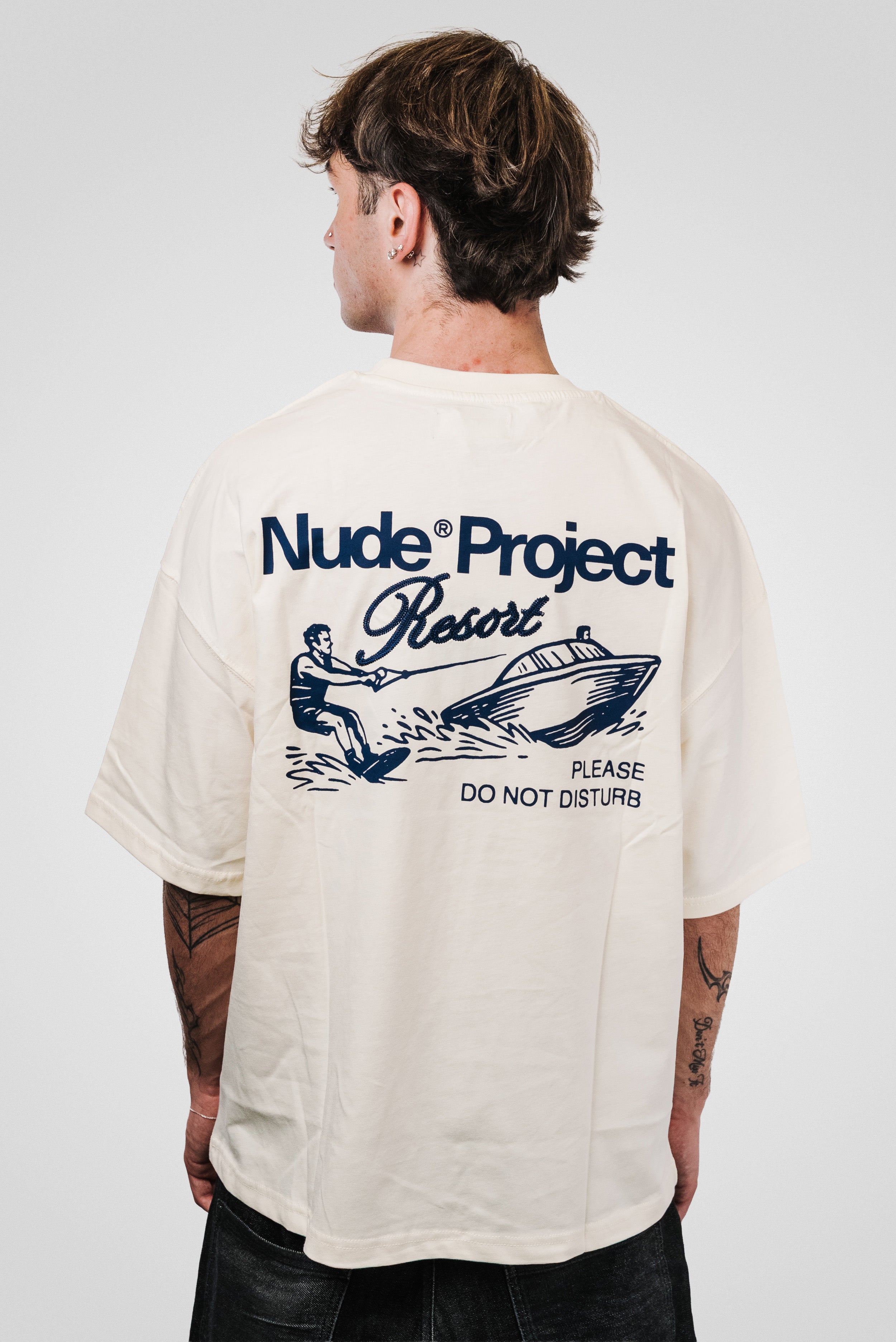 ZODIAC TEE MARSHMALLOW - NUDE PROJECT