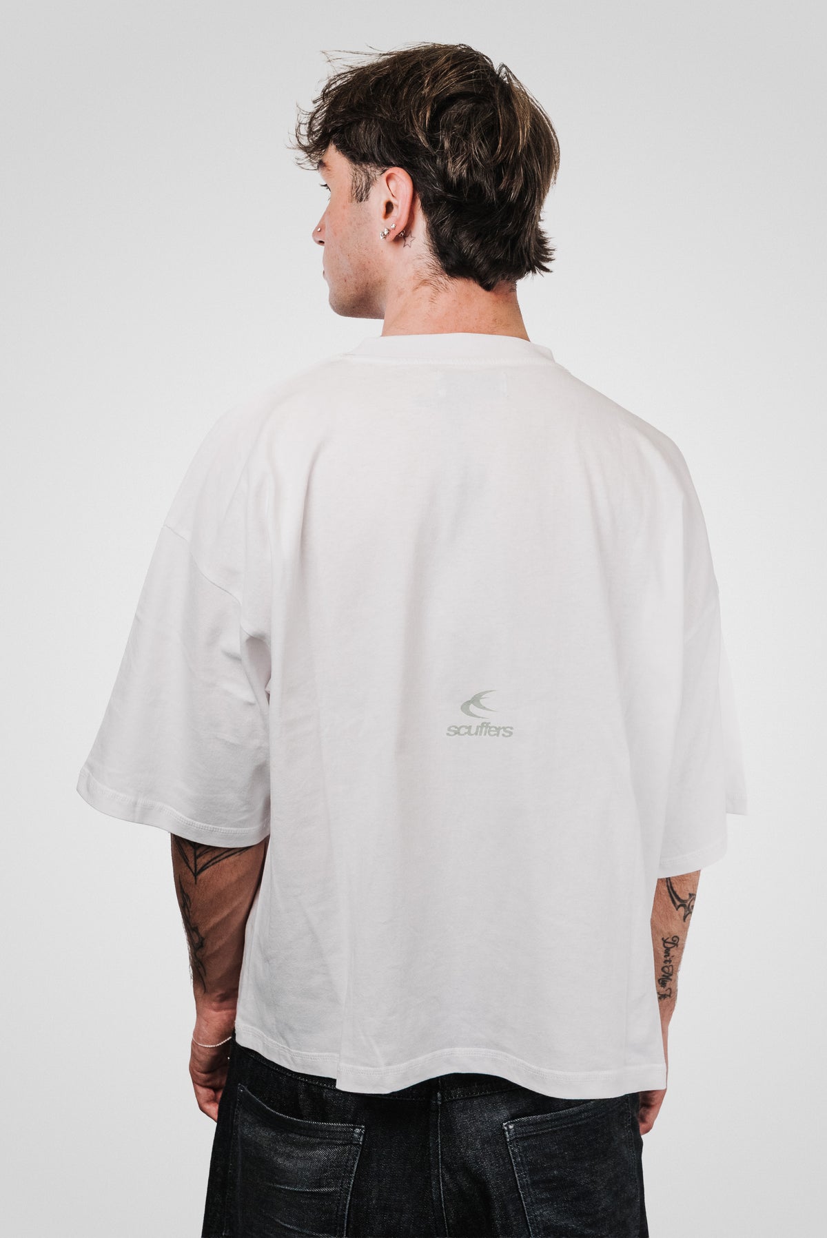 PEARL WHITE GREEN TEE - SCUFFERS