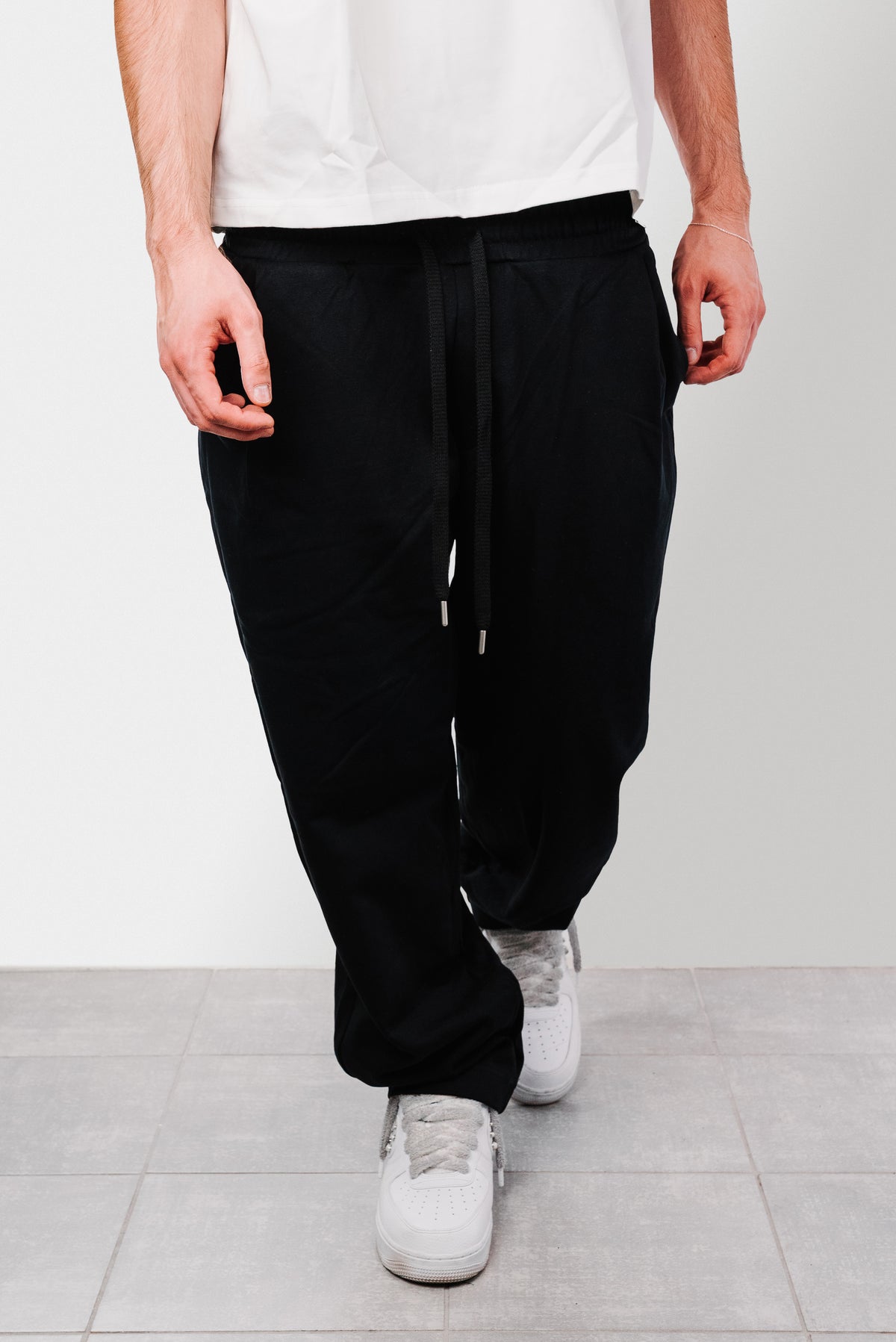 BASIC TRACKSUIT BLACK PANTS - Replacement Brand