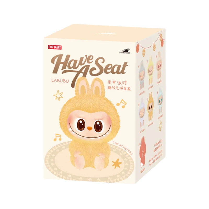 LABUBU THE MONSTERS HAVE A SEAT VINYL PLUSH