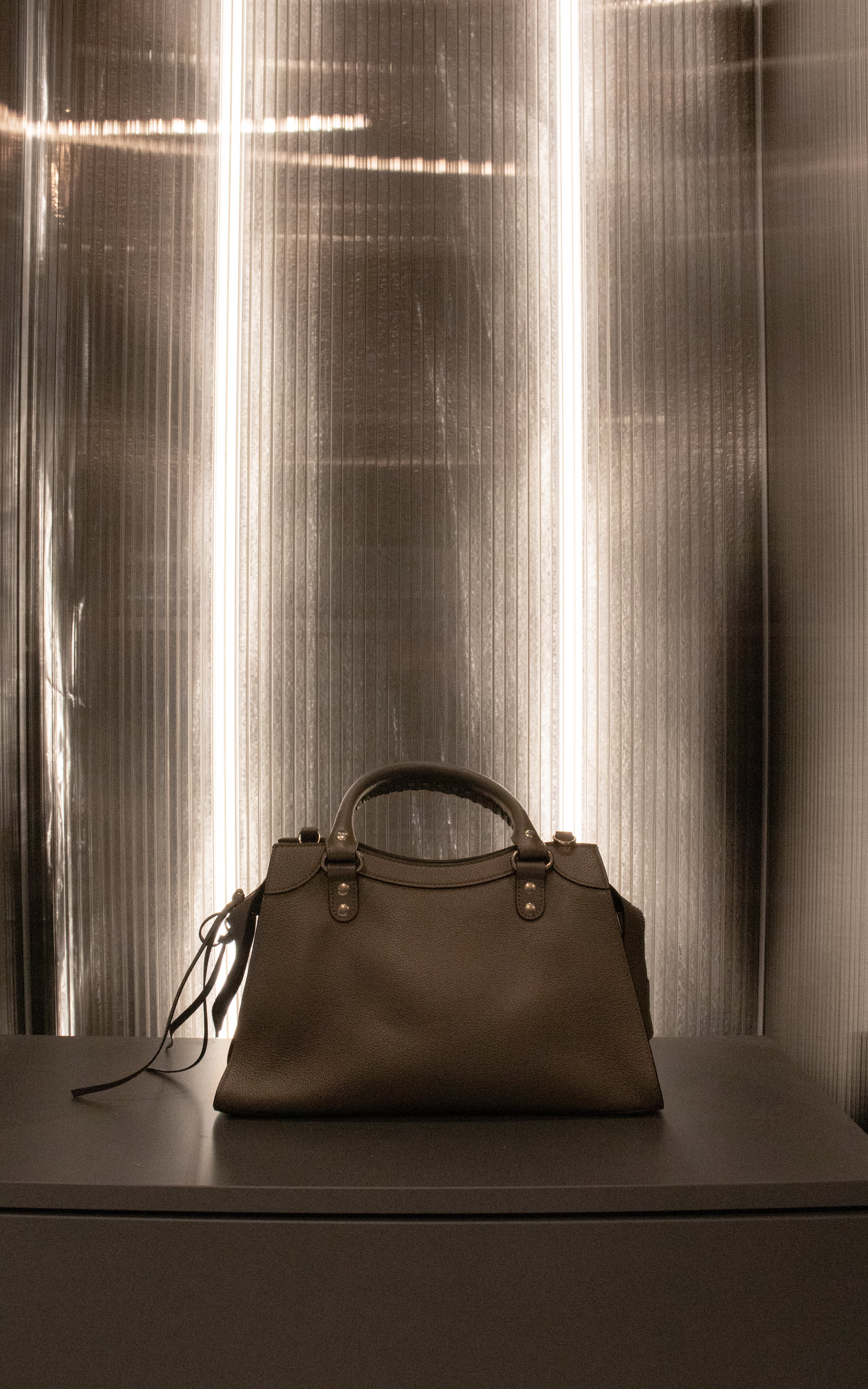 BALENCIAGA BORSA LE CITY NEO CLASSIC GREY