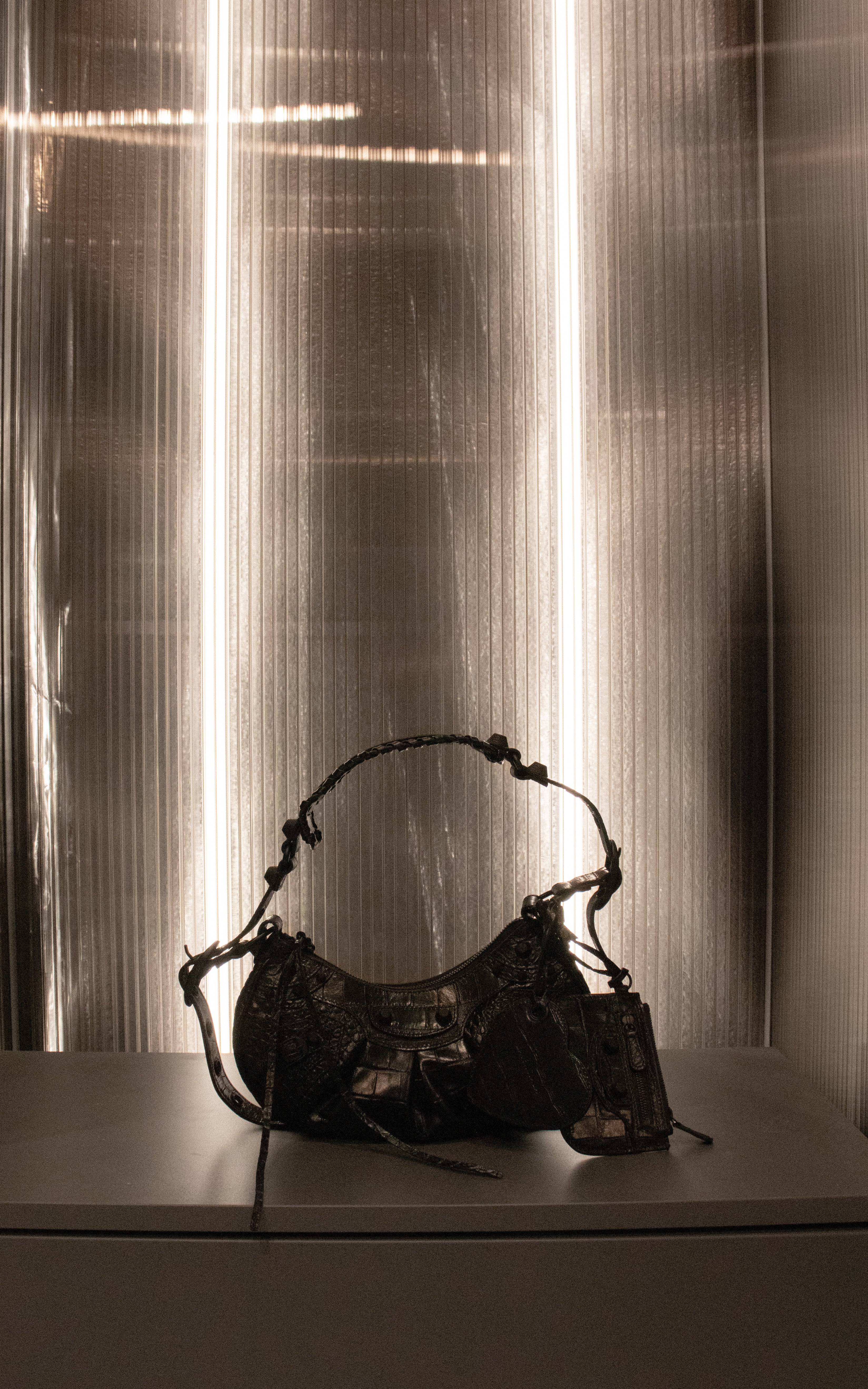 BALENCIAGA BORSA LE CAGOLE XS BLACK