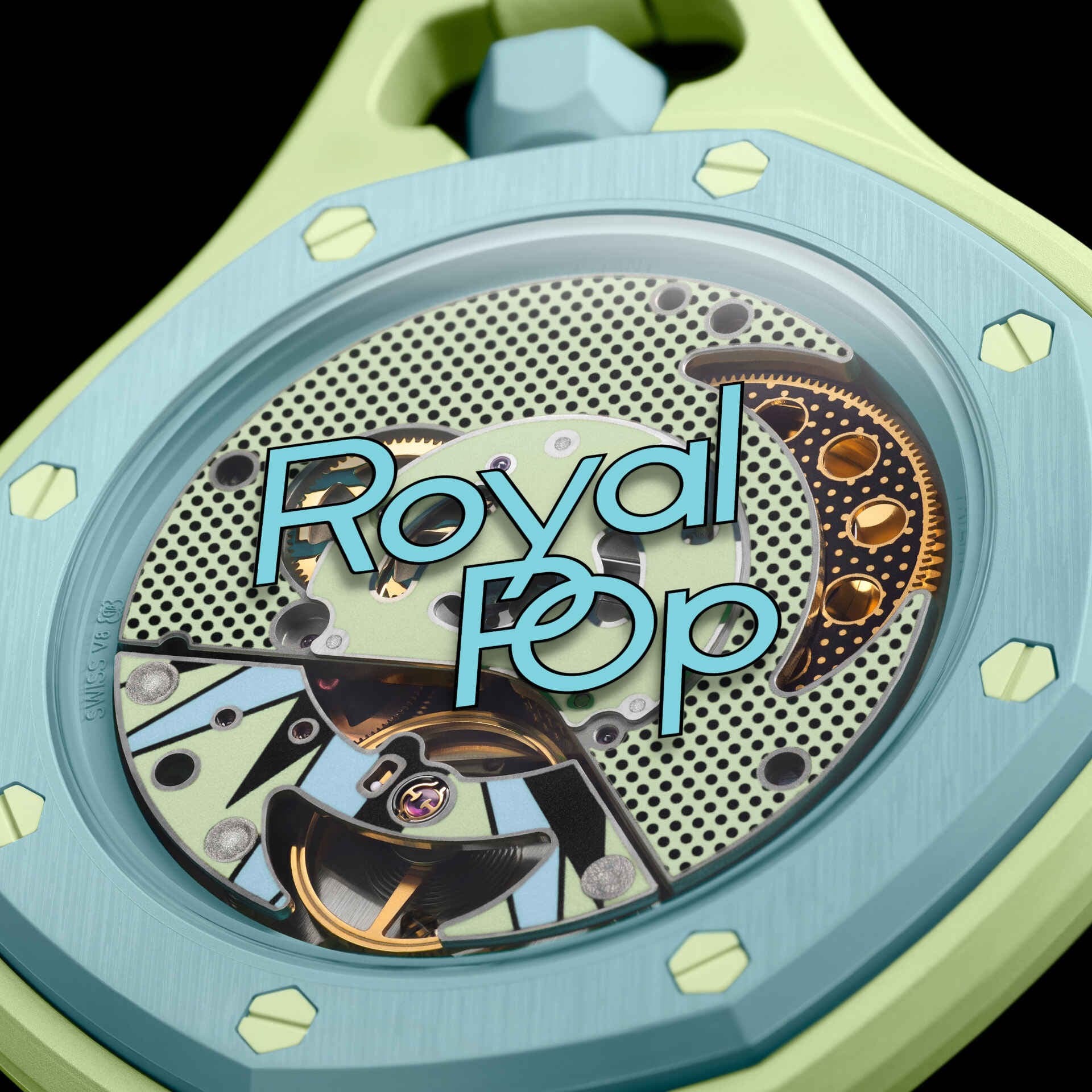 BLAUE ACHT ROYAL POP WATCH - AP x Swatch