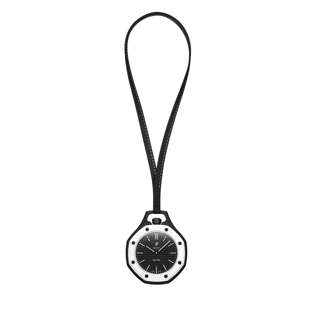 OCHO NEGRO ROYAL POP WATCH - AP x Swatch