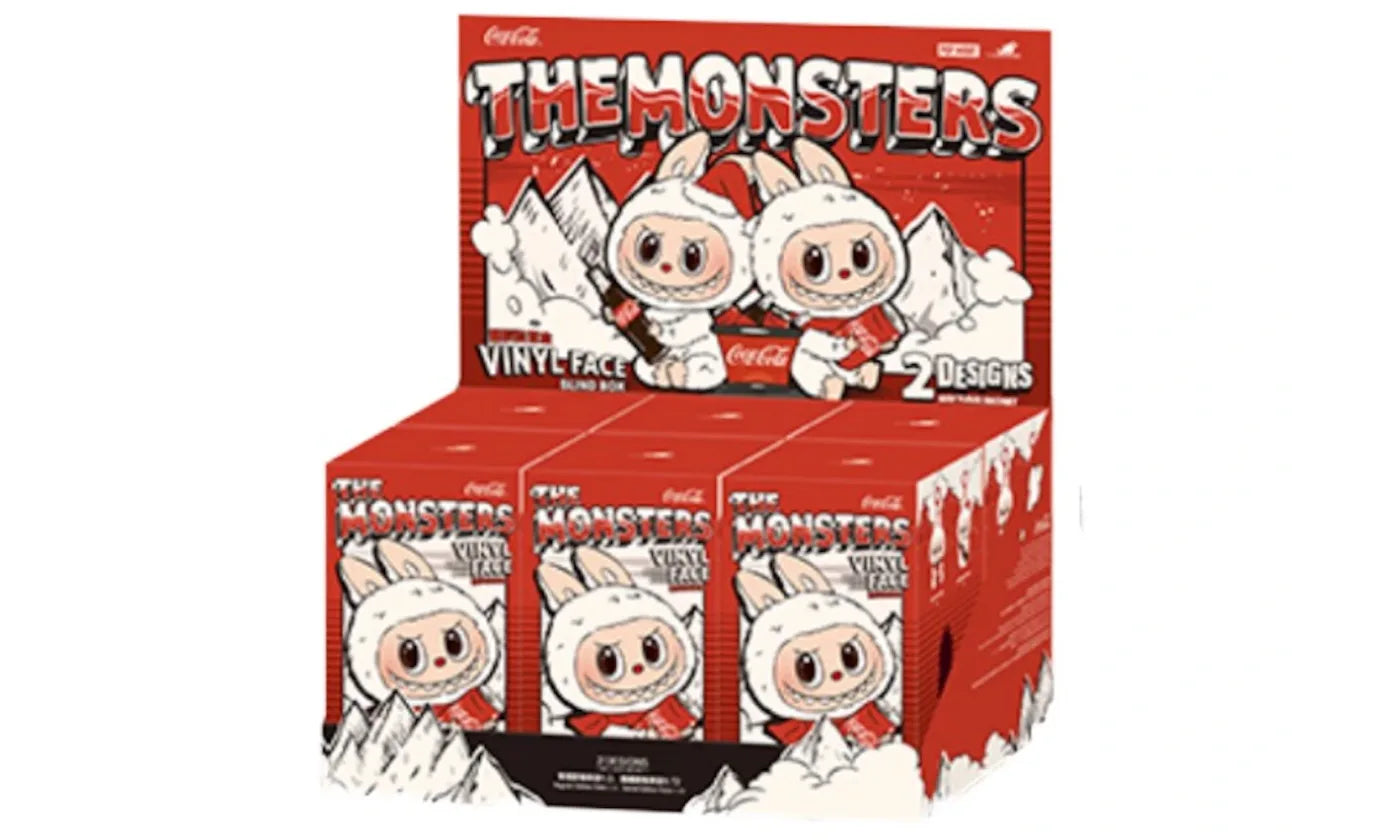 LABUBU THE MONSTERS COCA COLA SERIES VINYL FACE