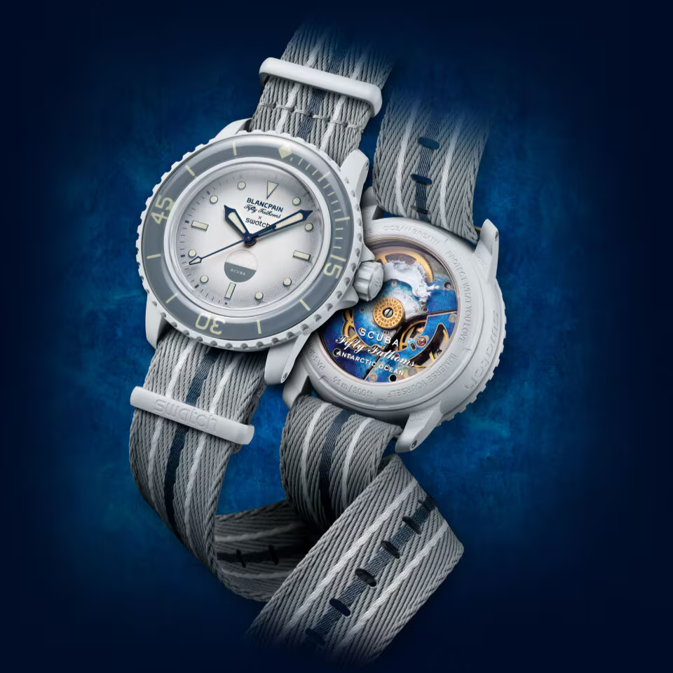 Blancpain Orologio Swatch Scuba Blancpain X Swatch Scuba Fifty