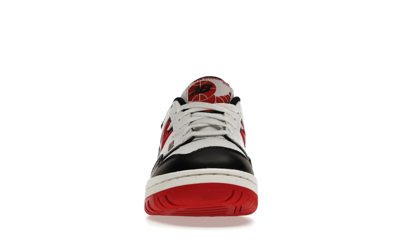 NEW BALANCE 550 WHITE RED BLACK