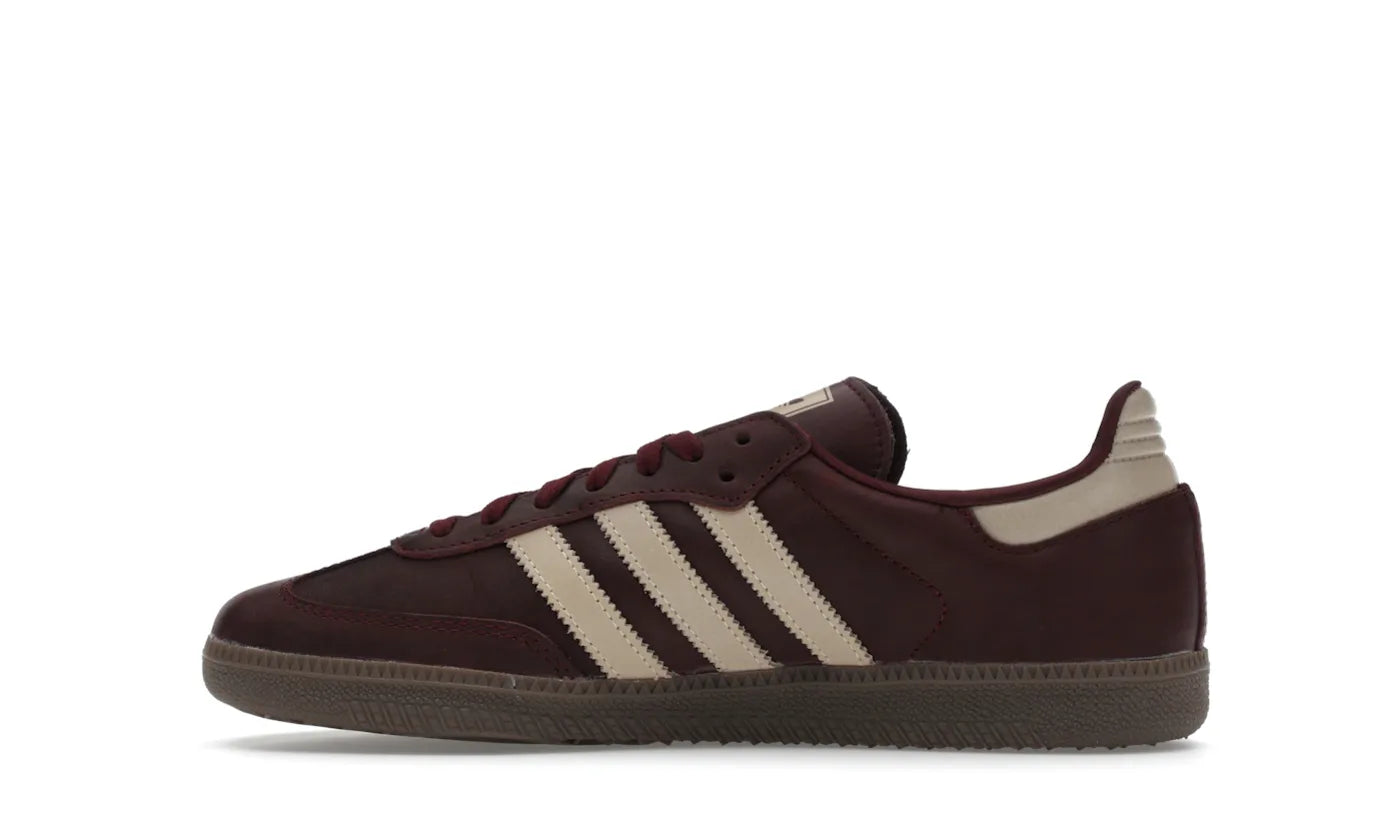 ADIDAS SAMBA OG MAROON CRYSTAL SAND (W)
