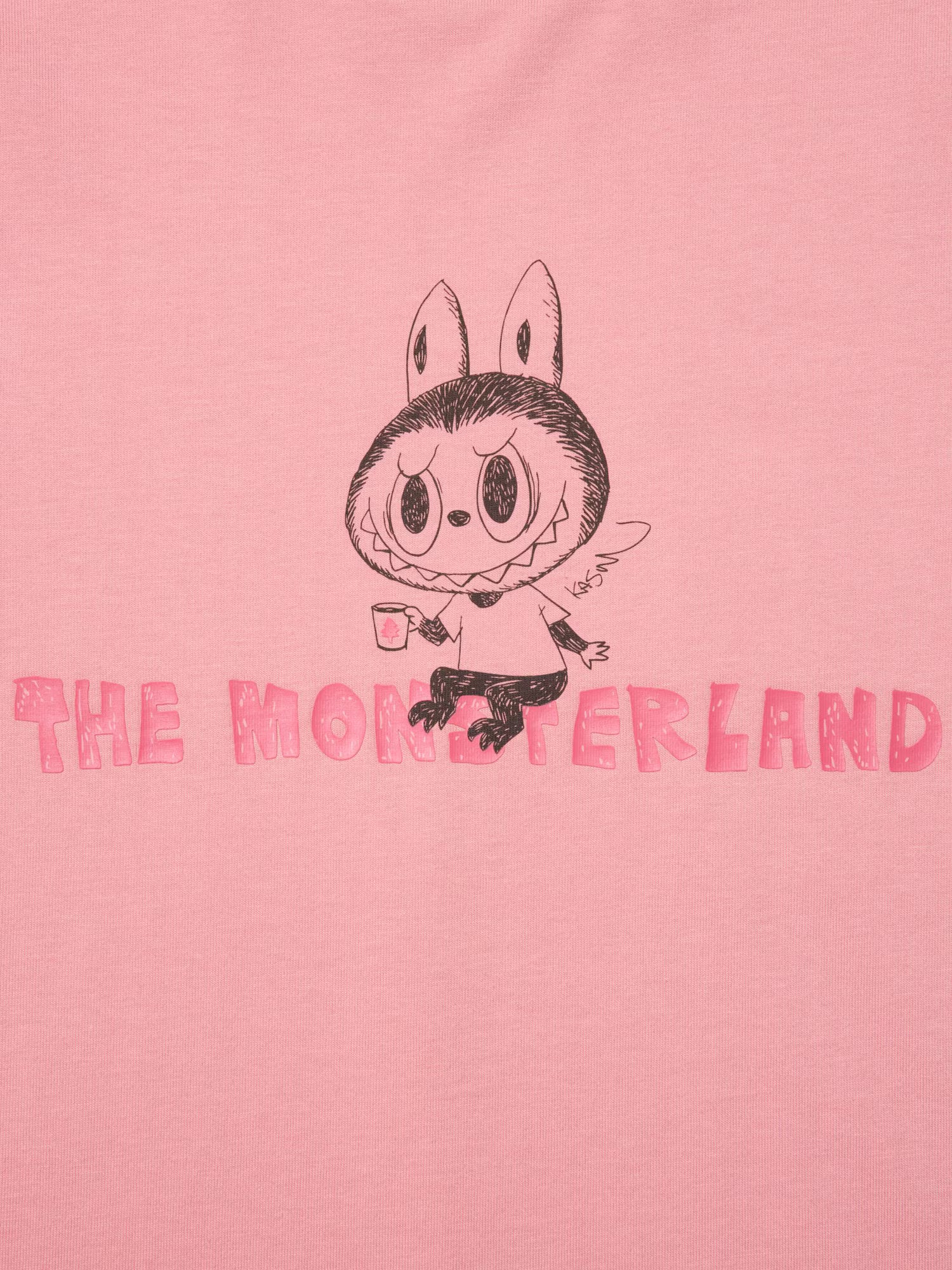 TEE UNIQLO X POP MART LABUBU PINK