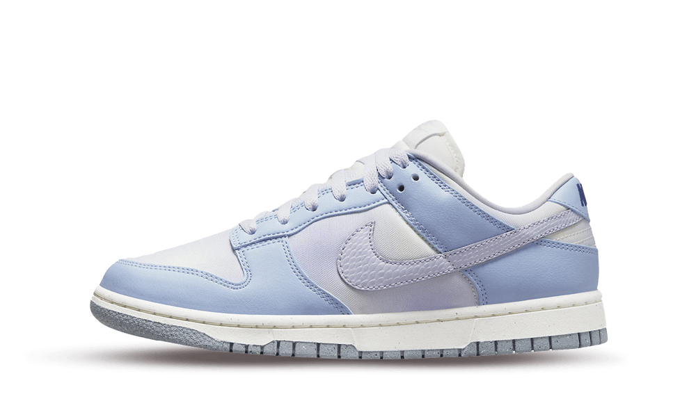 NIKE DUNK LOW BLANC BLEU AÉROGRAPHE