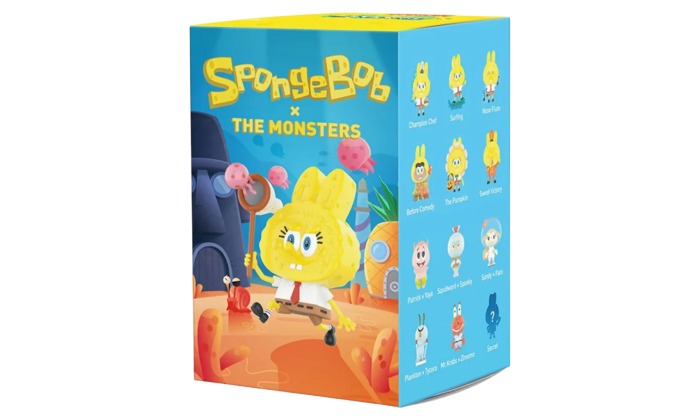 LABUBU THE MONSTERS SPONGEBOB
