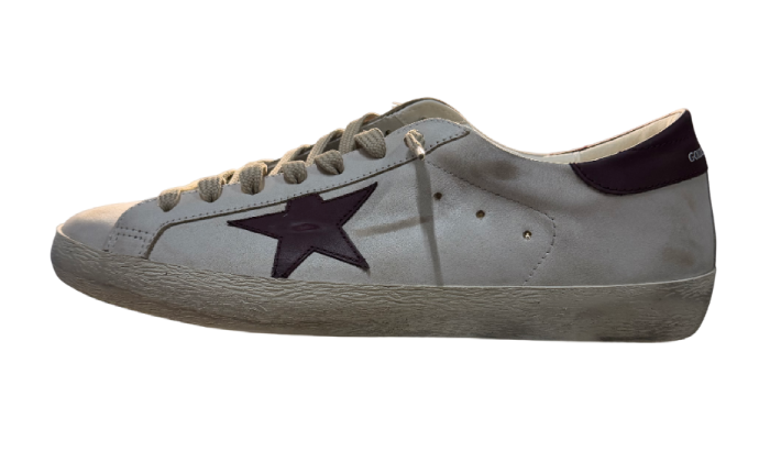 GOLDEN GOOSE SUPER STAR STELLA & TACCO BORDEAUX
