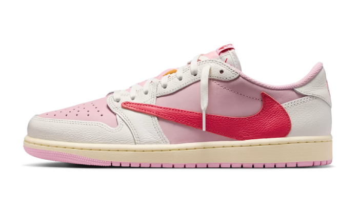 AIR JORDAN 1 RETRO LOW OG SP TRAVIS SCOTT SAIL TROPICAL PINK
