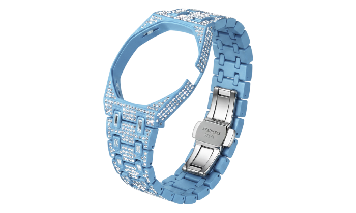 ZINC ALLOY SHINY DIAMOND STRAP - AP SWATCH ROYAL POP