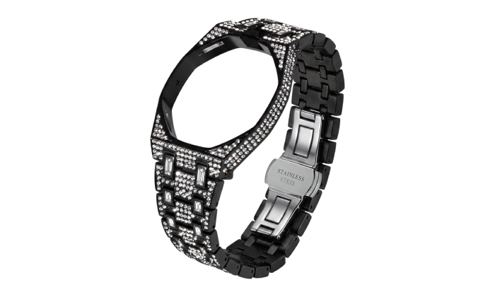 ZINC ALLOY SHINY DIAMOND STRAP - AP SWATCH ROYAL POP