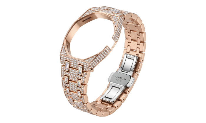 ZINC ALLOY SHINY DIAMOND STRAP - AP SWATCH ROYAL POP