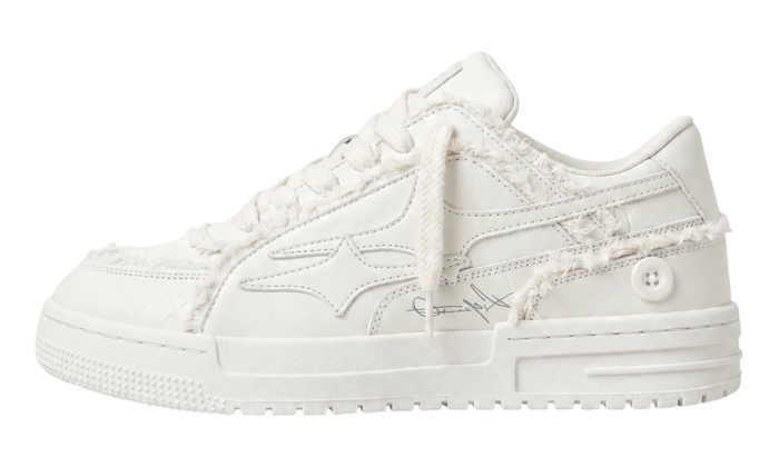IMARSE CREAM DENIM SNEAKERS - Shoebuya Brand