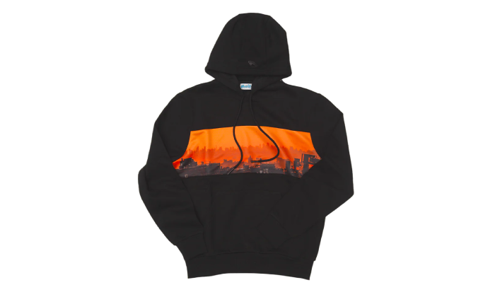 SUNSET HOODIE BLACK / Molly