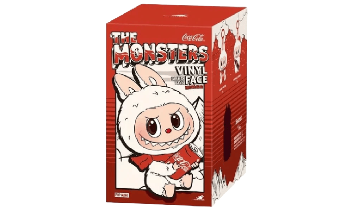 LABUBU THE MONSTERS COCA COLA SERIES VINYL FACE