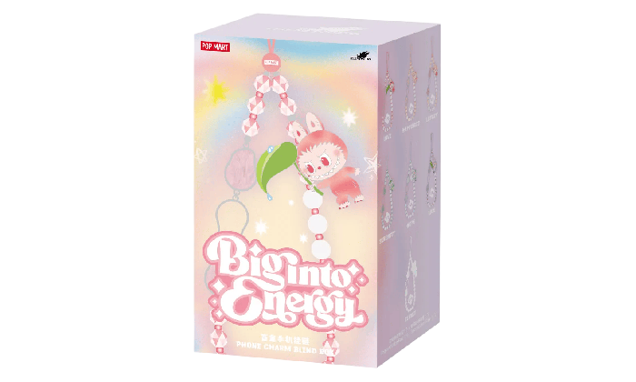 LABUBU THE MONSTERS BIG INTO ENERGY SERIES PHONE CHARM