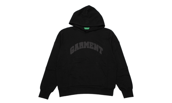 UTILITY HOODIE BLACK / Garment Workshop