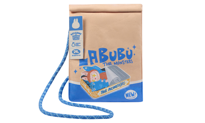 LABUBU THE MONSTERS WACKY MART SERIES MESSENGER BAG