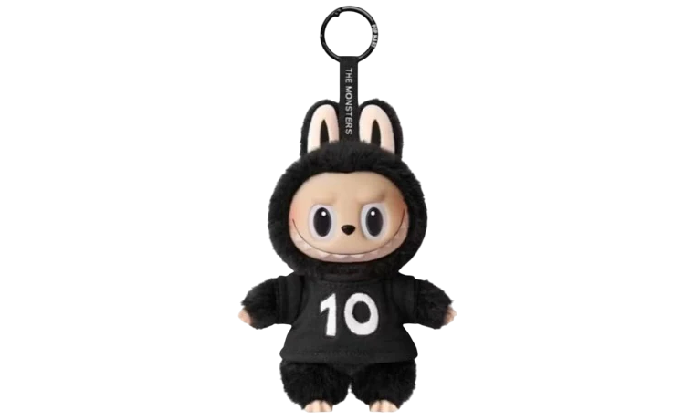 LABUBU 10TH ANNIVERSARY EXHIBITION LIMITED EDITION VINYL PLUSH DOLL PENDANT