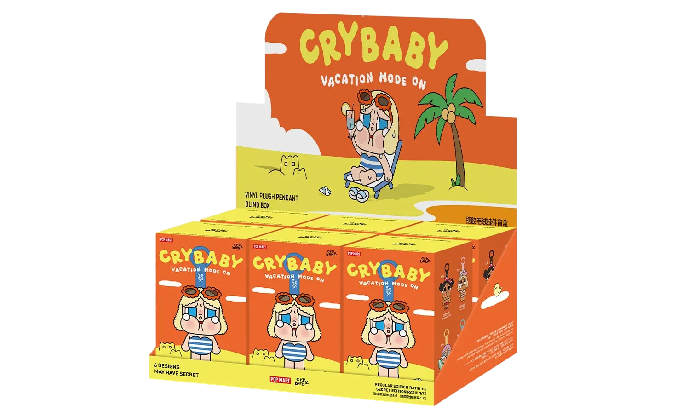 POPMART CRYBABY VACATION MODE ON SERIES