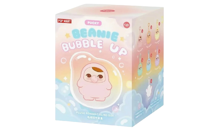 POPMART PUCKY BEANIE BUBBLE UP