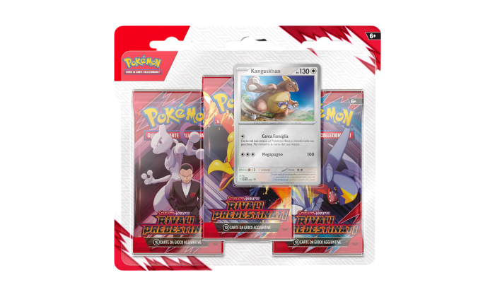 POKEMON SCARLET & VIOLET RIVALI PREDISTINATI BLISTER BOX-3 (ITA)