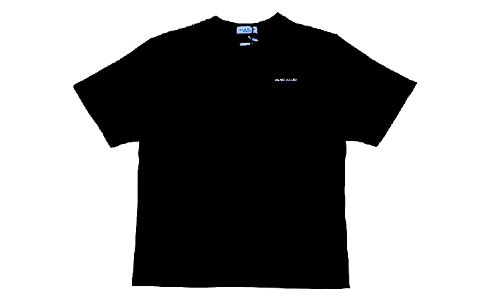 TEE MONOGRAM LOGO BLACK - We Are All Ash